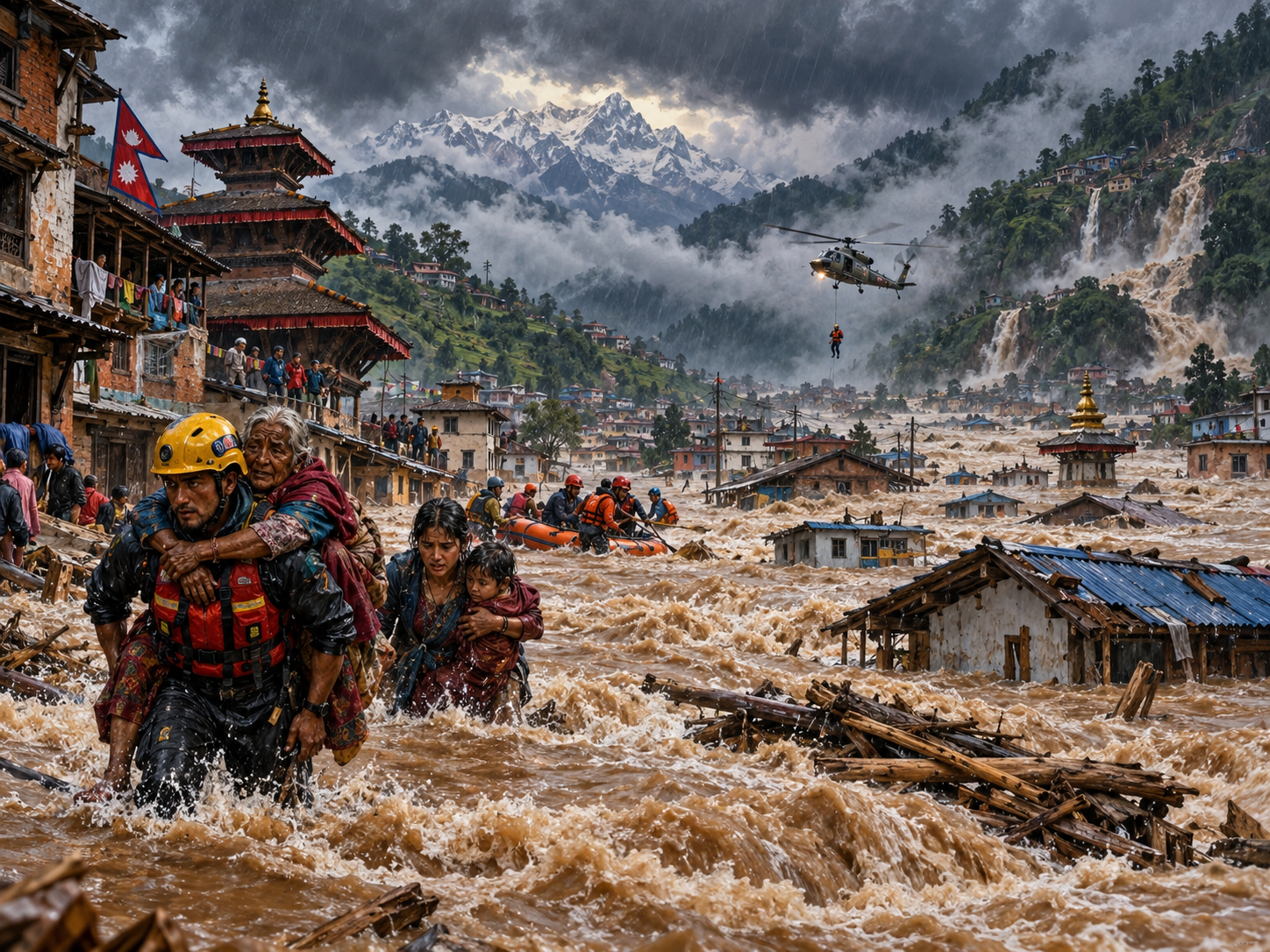 Inundações no Nepal: 903 mortos e 4.247 desaparecidos. Carteiras digitais provavelmente se tornaram irrecuperáveis