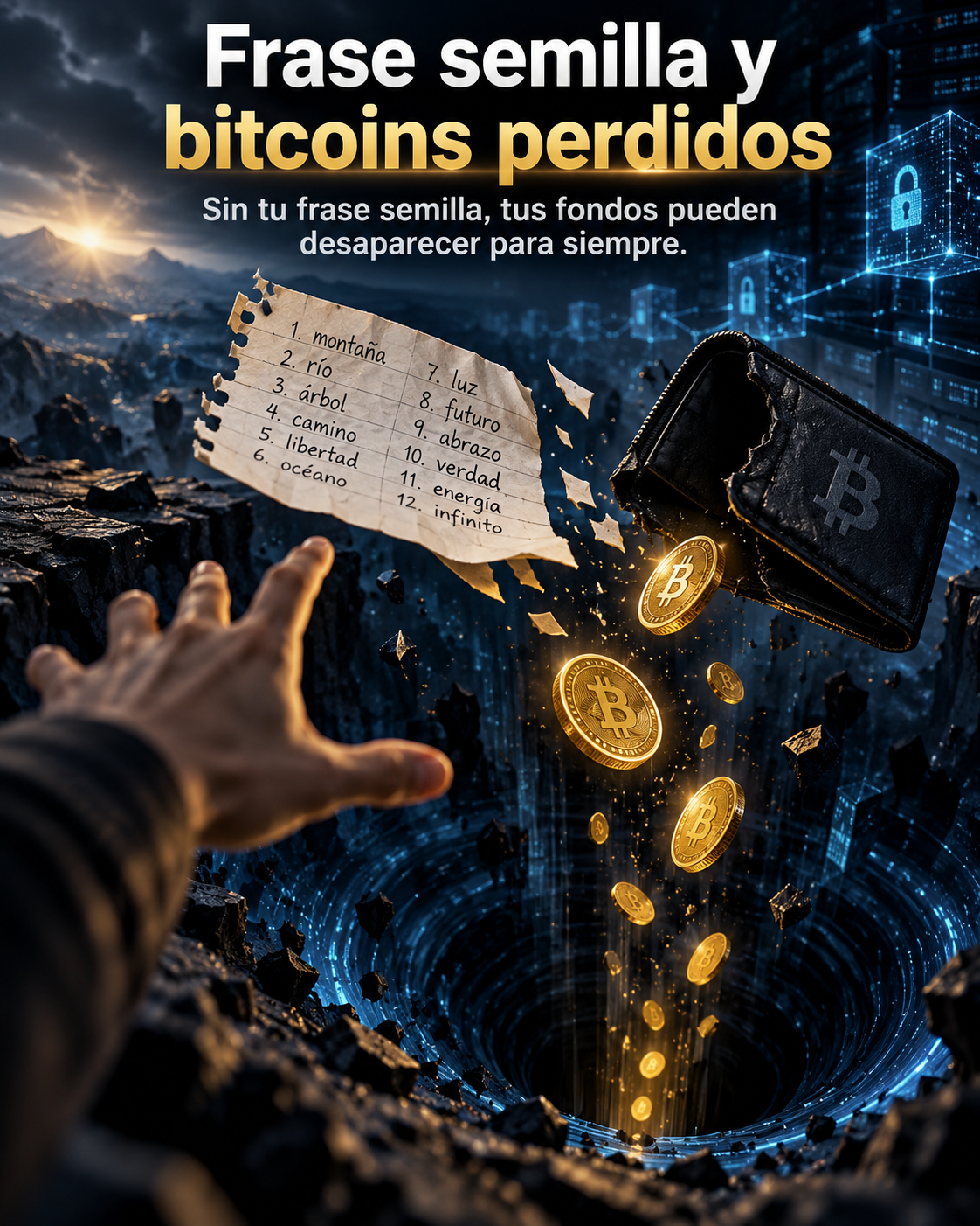 18 bitcoins roubados, ou Por que não se deve fotografar sua frase-semente